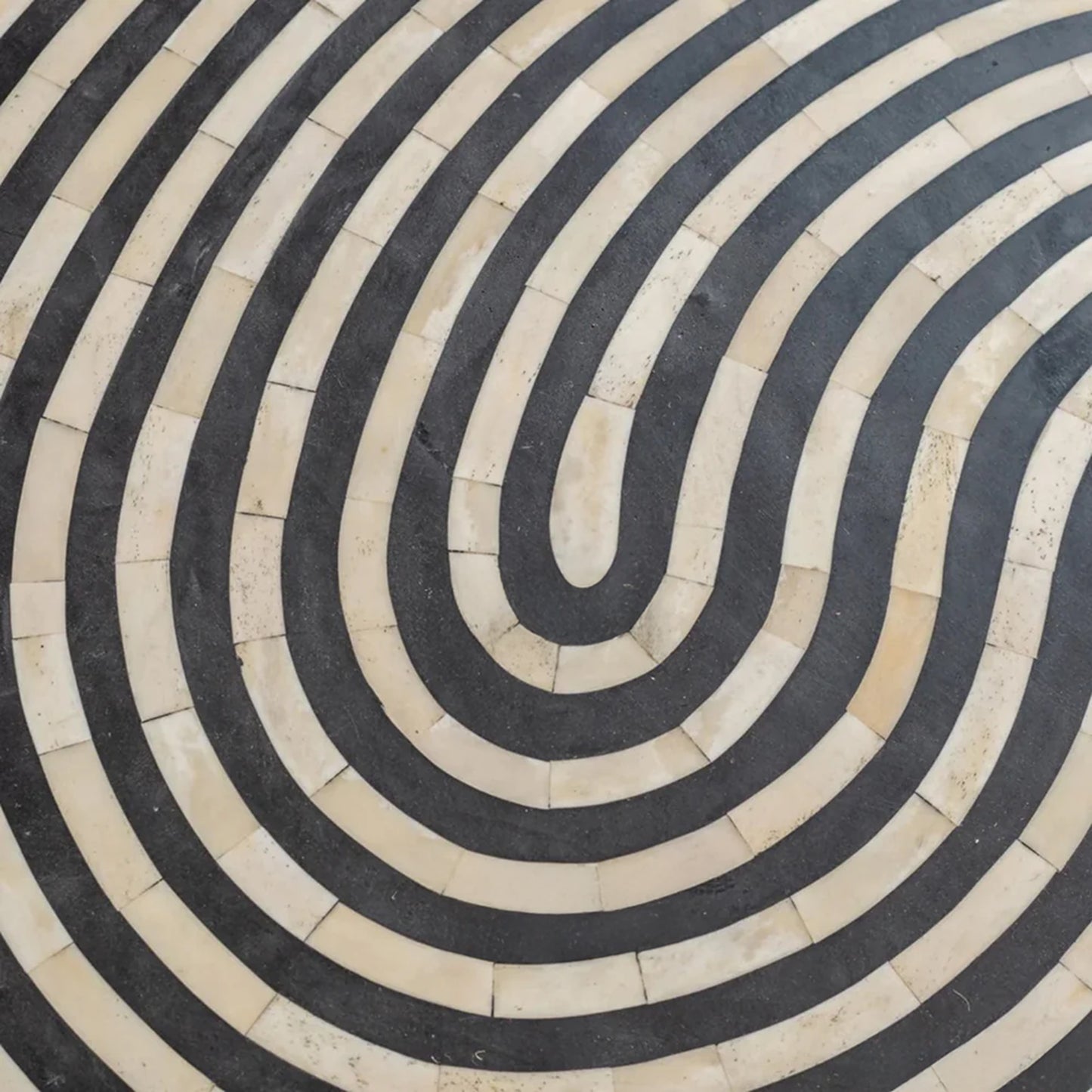 bone inlay coffee table