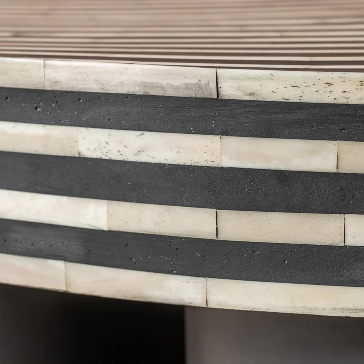 bone inlay coffee table