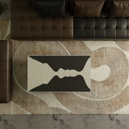 Bone Inlay Coffee Table