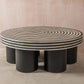 bone inlay coffee table
