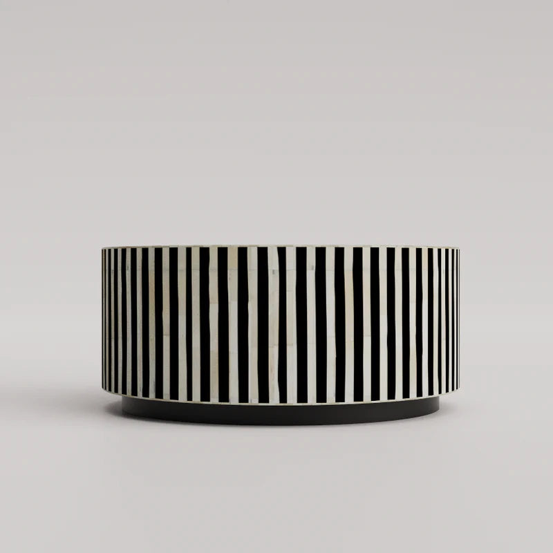 Bone inlay table