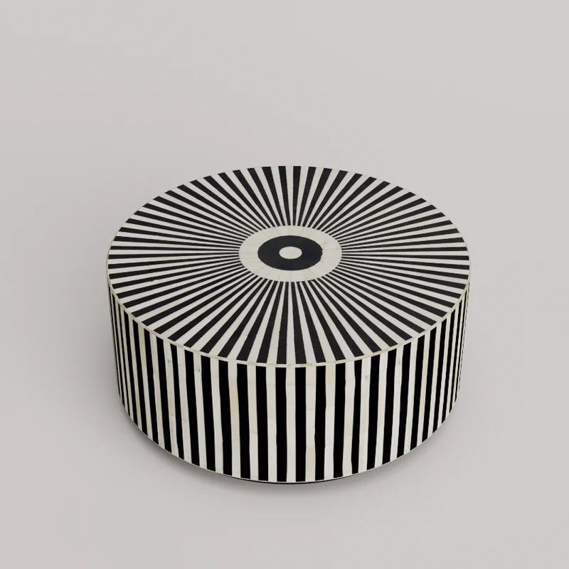 Bone inlay table