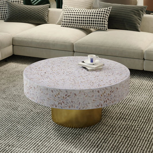 mother of pearl table
