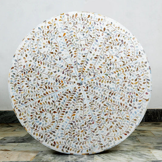 mother of pearl table