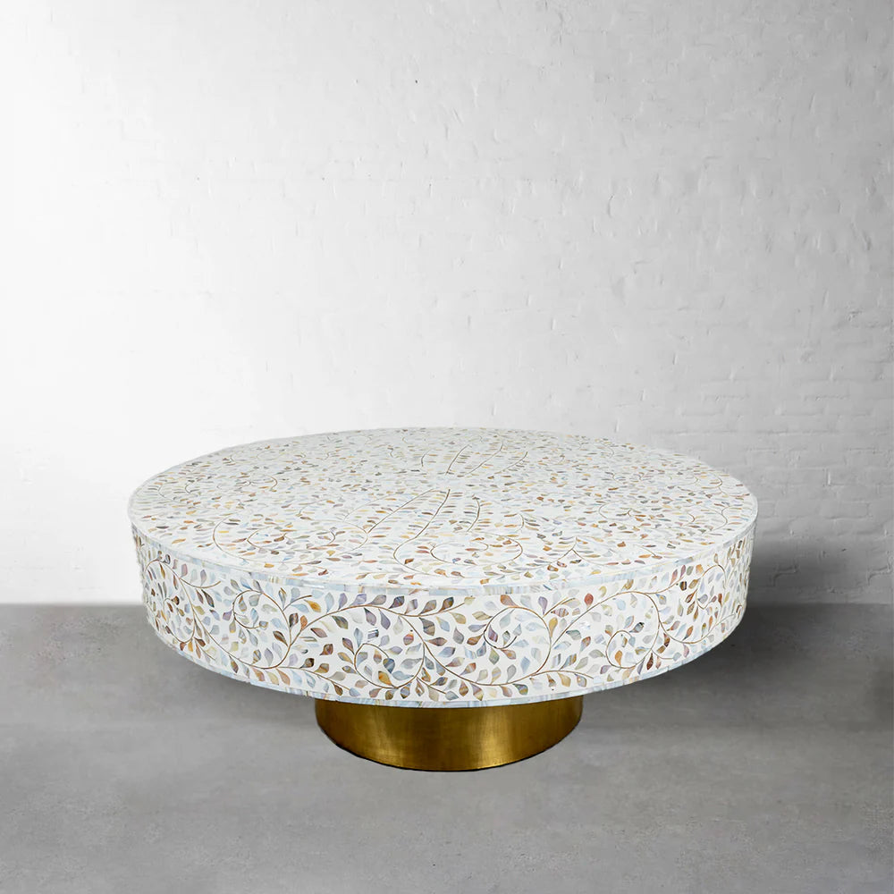 mother of pearl table