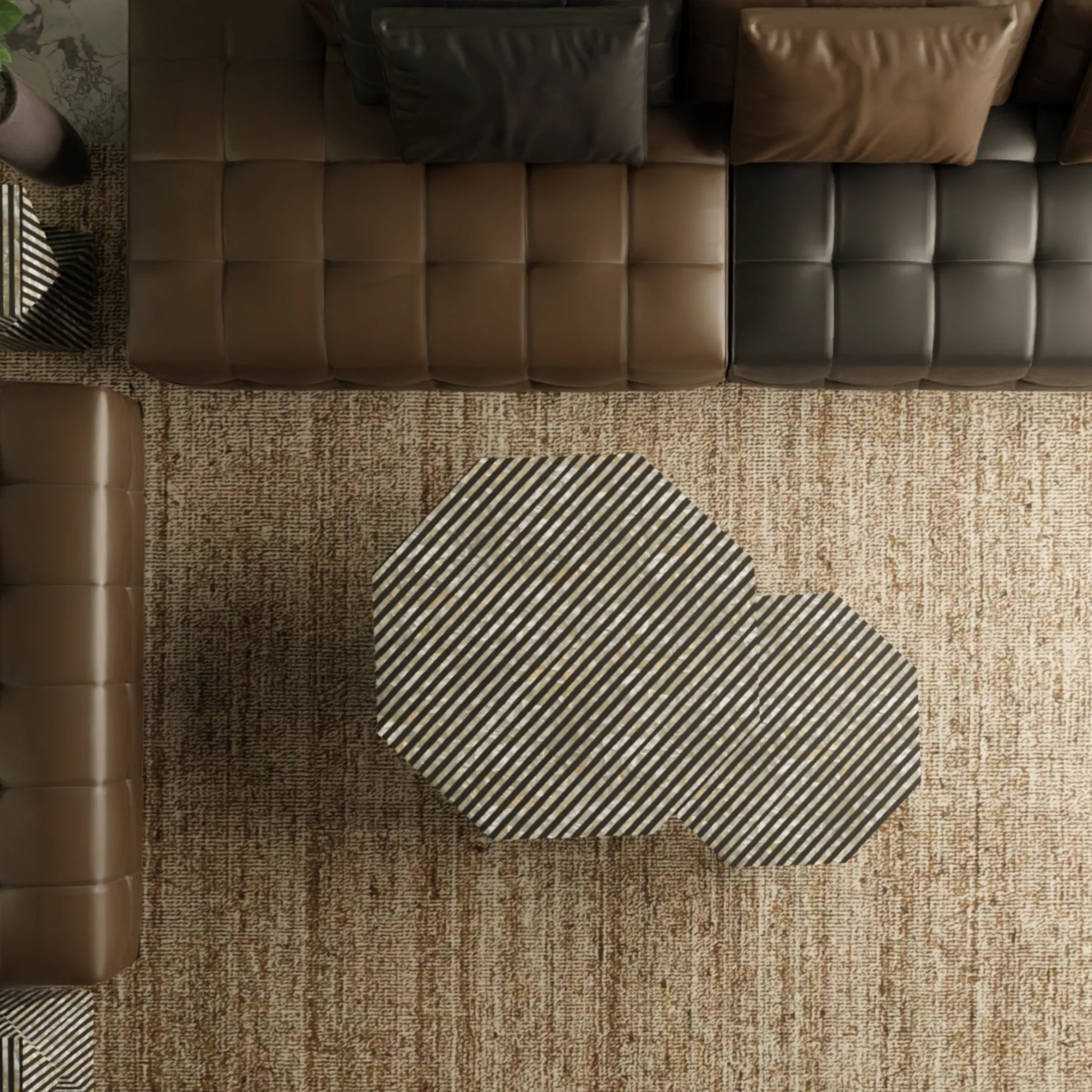 mother of pearl coffee table