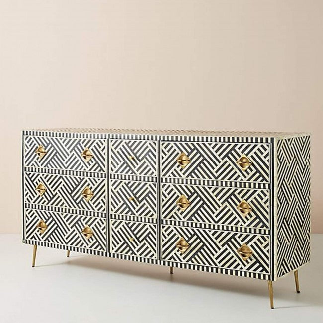 bone inlay sideboard