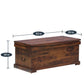 solid wood coffee table / blanket box