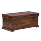 solid wood coffee table / blanket box