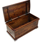 solid wood coffee table / blanket box