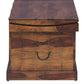 solid wood coffee table / blanket box